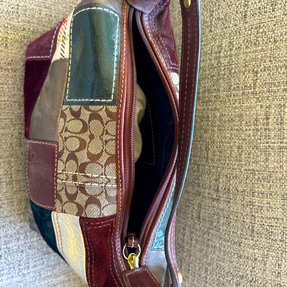 Coach small vintage patchwork purse